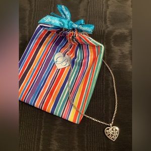 New with tag, Brighton Contempo heart necklace